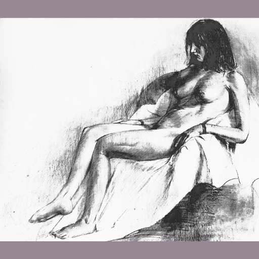academic study, sitting nude, art, arts, artist, artists, drawing, drawings, New York, Brooklyn, pencil, marker, watercolor, canvas, paper