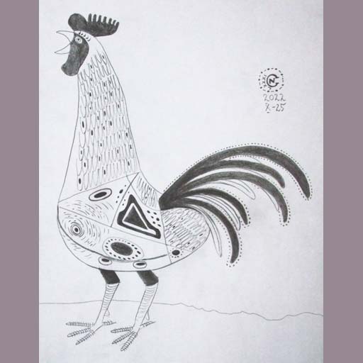 fighting rooster, animal, chicken, art, arts, artist, artists, drawing, drawings, New York, Brooklyn, pencil, marker, watercolor, canvas, paper