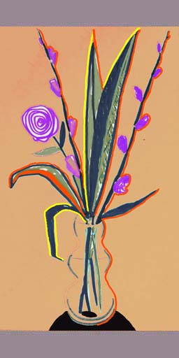 gladioli, rose, still life, art, arts, artist, artists, drawing, drawings, New York, Brooklyn, pencil, marker, watercolor, canvas, paper